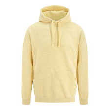 Just Hoods Uniszex Surf kapucnis pulóver AWJH017, Surf Yellow-S férfi pulóver, kardigán