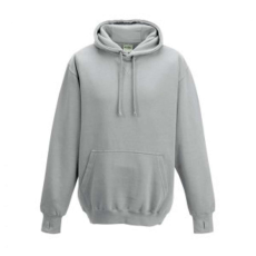 Just Hoods Uniszex vastag kapucnis pulóver AWJH020, Heather Grey-L