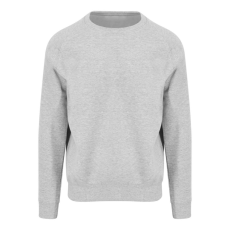 Just Hoods Uniszex vastag környakas pulóver AWJH130, Heather Grey-XS