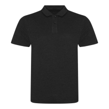Just Polos JP001 tri-blend galléros férfi póló Just Polos, Heather Black-M férfi póló