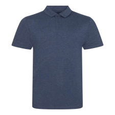 Just Polos JP001 tri-blend galléros férfi póló Just Polos, Heather Navy-2XL férfi póló