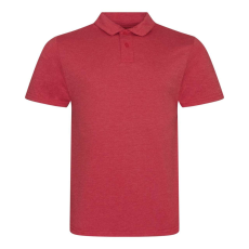 Just Polos JP001 tri-blend galléros férfi póló Just Polos, Heather Red-M