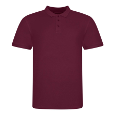 Just Polos JP100 mikropiké unisex galléros póló Just Polos, Burgundy-M férfi póló