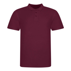 Just Polos JP100 mikropiké unisex galléros póló Just Polos, Burgundy-S