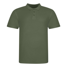 Just Polos JP100 mikropiké unisex galléros póló Just Polos, Earthy Green-M férfi póló