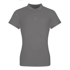 Just Polos JP100F rövid ujjú Női galléros póló Just Polos, Charcoal-M