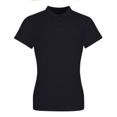 Just Polos JP100F rövid ujjú Női galléros póló Just Polos, Deep Black-2XL