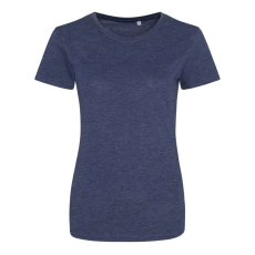 Just Ts JT001F tri-blend Női rövid ujjú póló Just Ts, Heather Navy-S