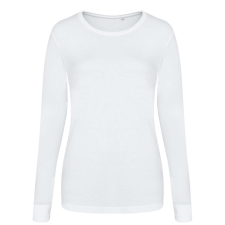 Just Ts JT002F HOSSZU UJJÚ NŐI TRI-BLEND PÓLÓ XS munkaruha