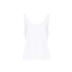 Just Ts JT017 laza szabású Női ujjatlan póló-trikó Just Ts, Solid White-M