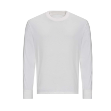 Just Ts JT019 bő szabású unisex hosszú ujjú póló Just Ts, White-L férfi póló