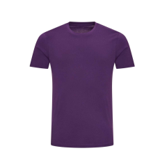 Just Ts JT100 rövid ujjú unisex környakas póló Just Ts, Purple-S