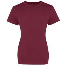 Just Ts JT100F rövid ujjú Női kereknyakú póló Just Ts, Burgundy-XS női póló