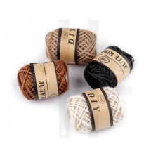  Juta fonal csomag - Barna/Fekete dekorációs kellék