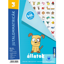  Jutalommatricák 3. Állatok tankönyv