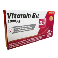 JutaVit B12-vitamin 1000µg Aktív Metilkobalamin 30db vitamin és táplálékkiegészítő