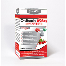 JutaVit C-vitamin 1000mg C+D DUO Plus 100 db vitamin és táplálékkiegészítő