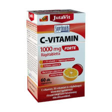 JutaVit C-vitamin 1000mg Forte rágótabletta + D3-vitamin + csipkebogyó kivonat   60db vitamin és táplálékkiegészítő