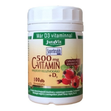 JutaVit C-vitamin 500 mg nyújtott felszívódású + D3 + csipkebogyó kivonat (100 db) vitamin és táplálékkiegészítő