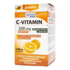 JutaVit C-Vitamin 500 mg rágótabletta 100 db vitamin és táplálékkiegészítő