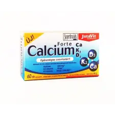 JutaVit Calcium Forte Ca+K2+D3 tabletta (60 db) vitamin és táplálékkiegészítő