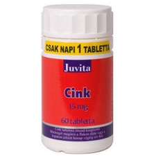 JUTAVIT CINK TABLETTA vitamin és táplálékkiegészítő
