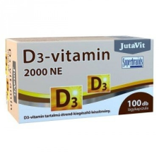  Jutavit d3 vitamin 2000 NE lágykapszula 100 db vitamin és táplálékkiegészítő