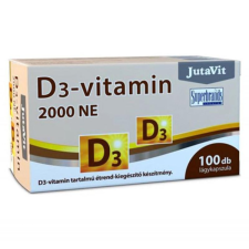 JutaVit d3 vitamin 2000 NE lágykapszula 100 db vitamin és táplálékkiegészítő