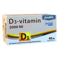 Jutavit d3 vitamin 2000 NE lágykapszula 40 db vitamin és táplálékkiegészítő