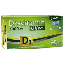 JUTAVIT D3-VITAMIN 3000NE OLIVA 40X vitamin és táplálékkiegészítő