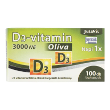  JUTAVIT D3-VITAMIN 3000NE OLIVA KAPSZULA vitamin és táplálékkiegészítő