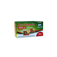JutaVit D3-vitamin 4000NE (100µg) Olíva Forte - 100 db É-K. vitamin és táplálékkiegészítő