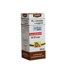 JutaVit D3-vitamin 400 NE/csepp csecsemőknek, gyermekeknek 30 ml vitamin és táplálékkiegészítő