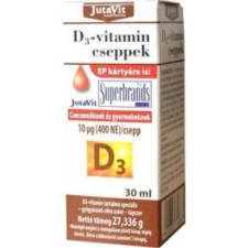 JutaVit D3-vitamin 400NE cseppek - 30ml vitamin és táplálékkiegészítő