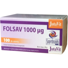  JUTAVIT FOLSAV TABLETTA vitamin és táplálékkiegészítő