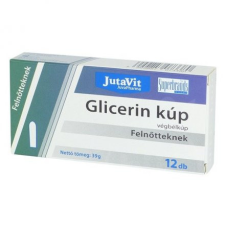 JutaVit glicerin kúp felnőtteknek 12 db gyógyhatású készítmény