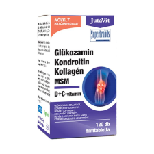  JutaVit Glükozamin-Kondroitin-Kollagén-MSM D+C filmtabletta 120 db vitamin és táplálékkiegészítő