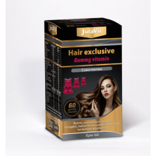 JutaVit Hair Exclusive Gummy Vitamin Cukormentes 60 db vitamin és táplálékkiegészítő
