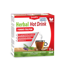 JutaVit Herbal Hot Drink Forró Italpor - 12 db vitamin és táplálékkiegészítő