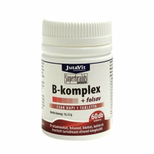 JutaVit JUTAVIT B-KOMPLEX + FOLSAV TABLETTA 60DB vitamin és táplálékkiegészítő