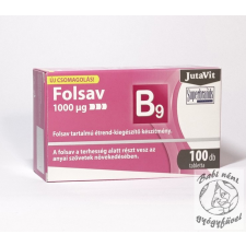 JutaVit JutaVit Folsav 1000µg tabletta vitamin és táplálékkiegészítő