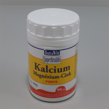 JutaVit Jutavit Kalcium+Magnézium+Cink forte + D3 vitamin 90db gyógyhatású készítmény