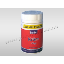 JutaVit JutaVit Króm 100mcg tabletta 60x/db gyógyhatású készítmény