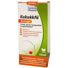  JUTAVIT KAKUKKFŰ SZIRUP CUKORMENTES 150ML vitamin és táplálékkiegészítő