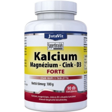 JutaVit Kalcium+Magnézium+Cink forte + D3 vitamin - 90 db vitamin és táplálékkiegészítő