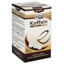 JutaVit Koffein 100mg tabletta - 70db vitamin és táplálékkiegészítő