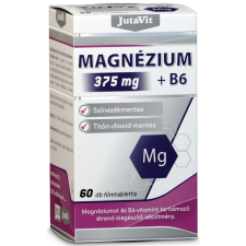  JutaVit Magnézium 375 mg + B6 vitamin - 60 db vitamin és táplálékkiegészítő