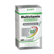 JutaVit Multivitamin felnőtteknek immuner 50 év felettieknek - 100 db vitamin és táplálékkiegészítő