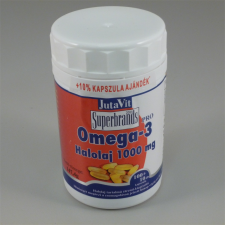  Jutavit omega-3 halolaj kapszula 1000mg 100 db gyógyhatású készítmény