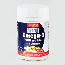 JutaVit Omega-3-pro Halolaj 1200mg 100db vitamin és táplálékkiegészítő